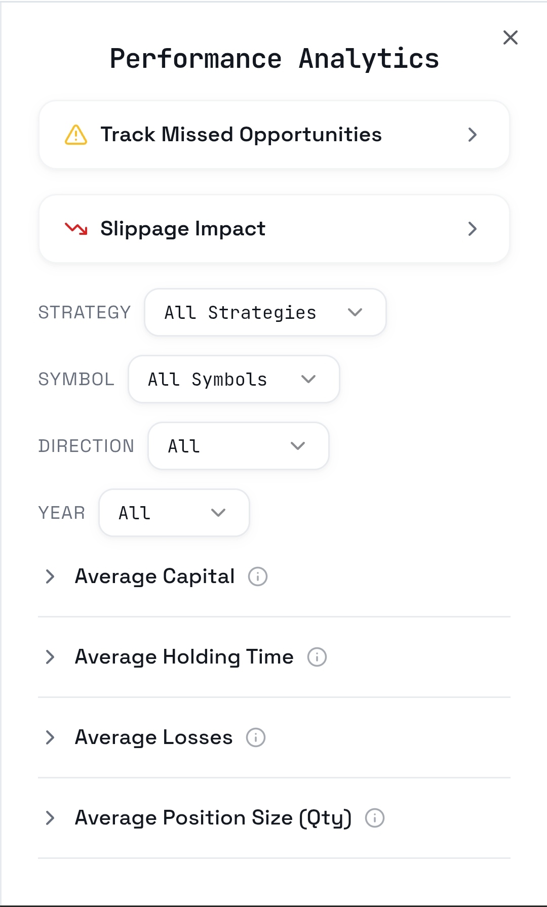 Performance Analytics & Custom Tagging preview 1